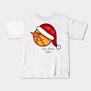 Merry Christmas ballers Kids T-Shirt